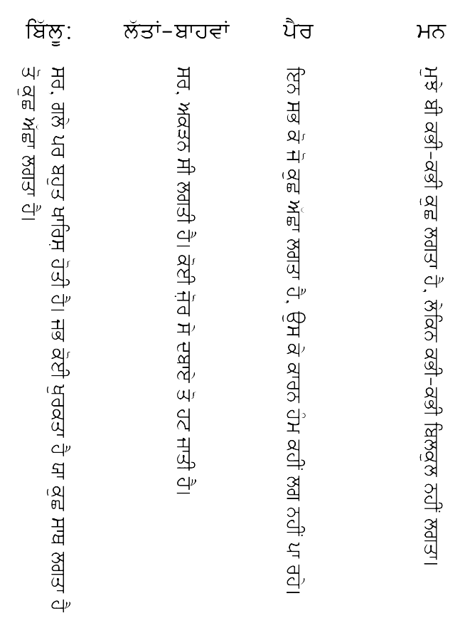 Graphic-text showing arguments by all parties