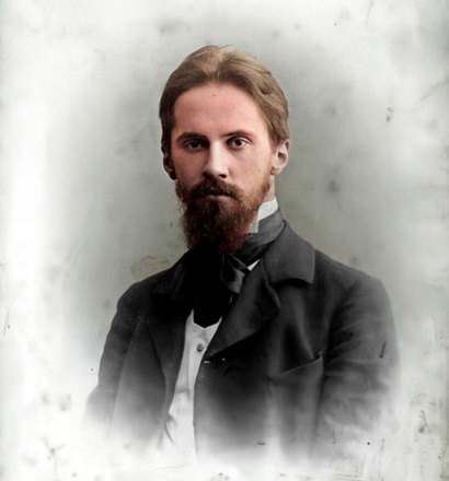 Ivan Bilibin. Image: Boris Mikhaylovich Kustodiev (1901)
